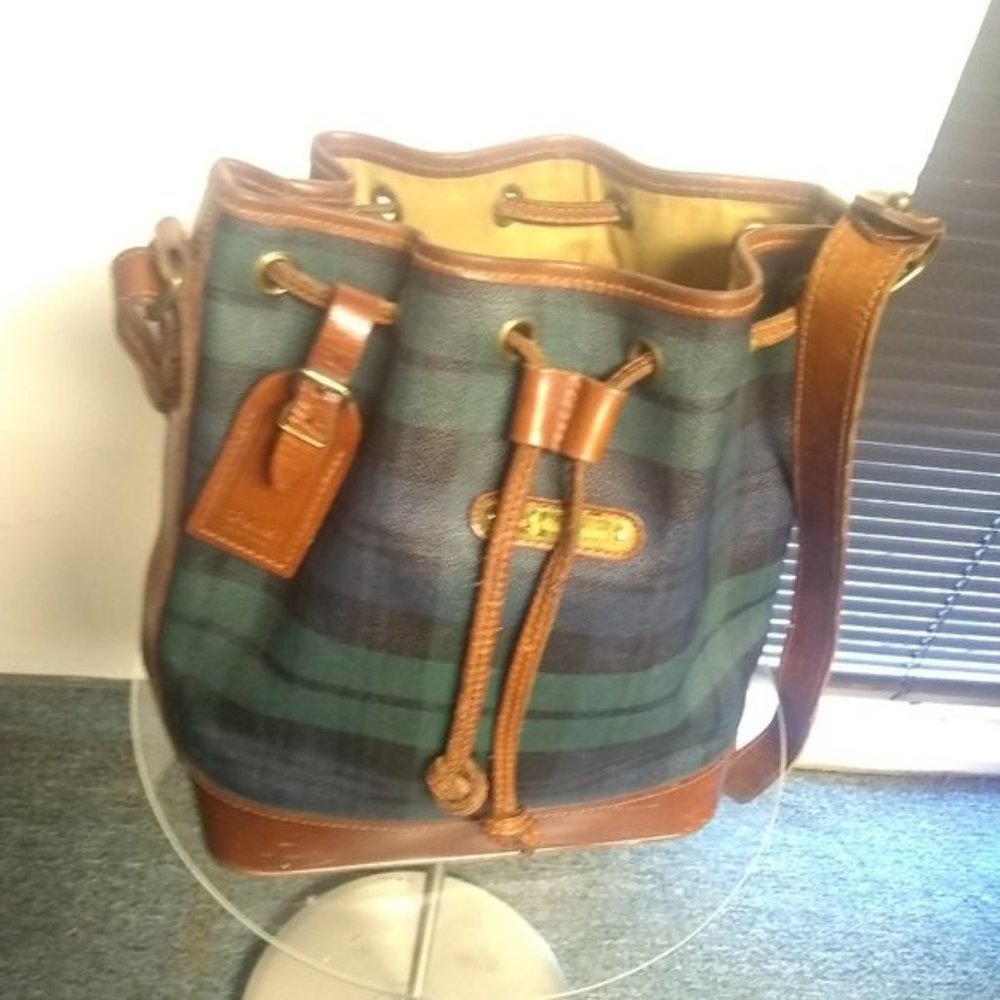 Vintage Ralph Lauren Draw String - Designer Bag